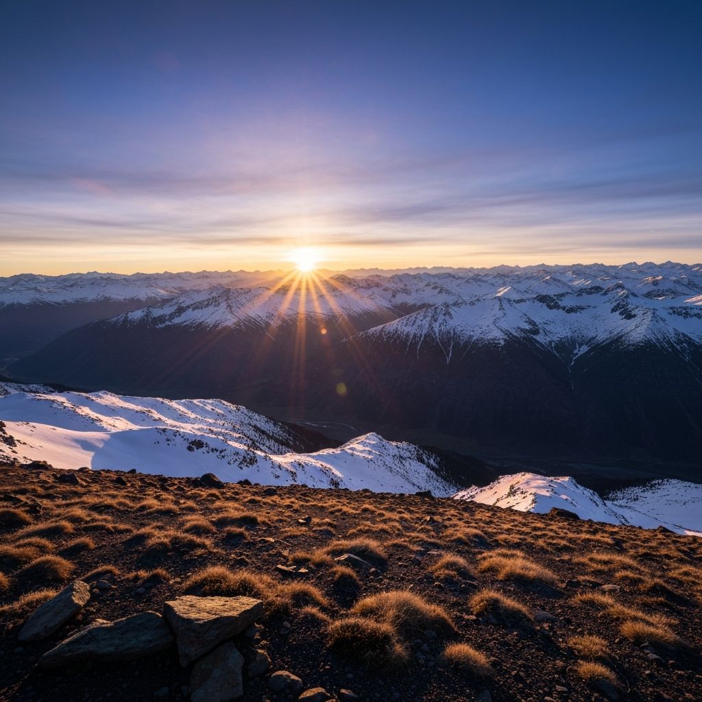 Pemandangan energi alam